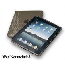 iPad PTU Skin Case, Anti-slip, Solid, Firm Grip, Black Color - CL-ACC62010