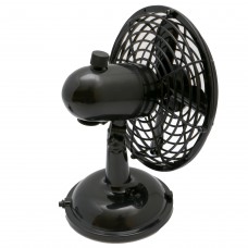 USB Desk Fan, USB Powered with On/Off Switch, Black Color - CL-ACC65015