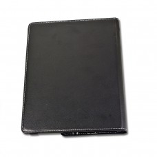 New iPad Portfolio Case, Rotatable for Portrait and Landscape View, Black Color - CL-ACC62051