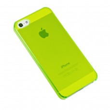 iPhone 5, Hard Cover Case (Neon Green Color) with Screen Protector - CL-ACC62058