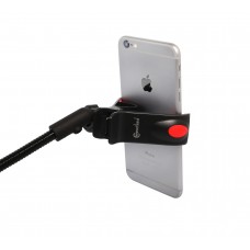 Universal Car Clip Holder for Smartphones, GPS, and MP3/MP4 Player. Adjustable Arm Width. Goose Neck Design with 360-degree Rotation. - CL-ACC62060