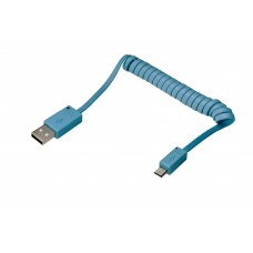 4.5 ft Coiled USB 2.0 Type A to Micro Type B - CL-CAB20109