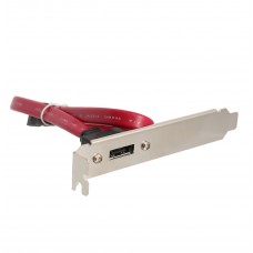 1 Port eSATA 6G Standard Bracket for PCI Slot, with SATA Cable - CL-CAB40051