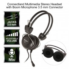 Stereo PC Headset with Flexible Boom Microphone - CL-CM-5023