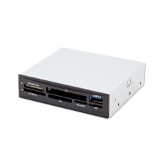 3.5" Drive Bay USB 3.0 6 Slot Card Reader with One USB 3.0 Port - CL-CRD20154