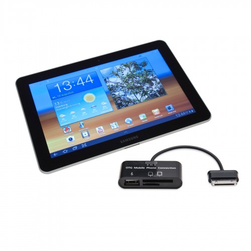 OTG Card-Card Reader USB Port Cable for Samsung Galaxy Tab - CL-CRD50062