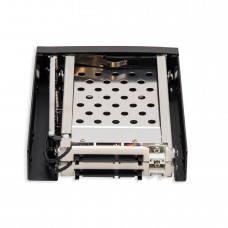 Dual Bay Trayless Mobile Rack for Two 2.5" SATA III Drive - CL-HD-MRDU25S