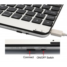 Bluetooth 3.0 Wireless Keyboard and Case for iPad2 and New iPad - CL-KBD23025
