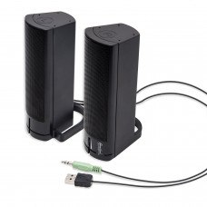 USB Powered Desktop Monitor Stereo Speaker Sound Bar - CL-SPK20037