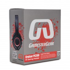 Cruiser PC200 Stereo Gaming Headset with Detachable Boom Microphone for PC - OG-AUD63079
