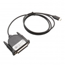 USB Type-C Printer to Parallel Female DB25Cable, Bi-Directional Communication - SD-ADA10012