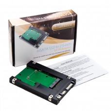 2.5" SATA to mSATA SSD Adapter with USB 2.0 Support - SD-ADA40077