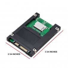 2.5" SATA to 2 SD card Adapter - SD-ADA40081