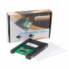 2.5" SATA to 2 SD card Adapter - SD-ADA40081