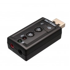 USB 2.0 External Stereo Sound Adapter with Optical SPDIF Output - SD-AUD20101