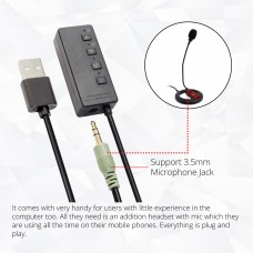 USB Headphone Digital Adapter for Microsoft Teams and Lync