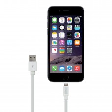 3 ft Flat Lightning to USB2.0 Data and Charging Cable - SD-CAB20181