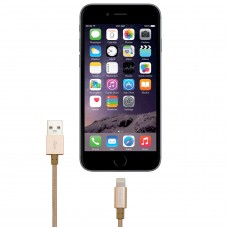 3 ft Sleeved Lightning to USB2.0 Data and Charging Cable - SD-CAB20183