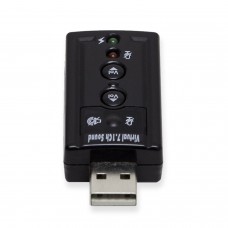 USB 2.0 External Virtual 7.1 Surround Sound Adapter - SD-CM-UAUD71