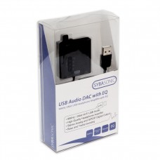 USB 2.0 DAC 24 bit 96KHz and Headphone Amp with 3 Present EQ - SD-DAC63094