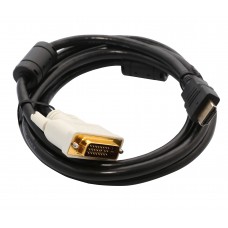 6 ft DVI Dual Link to HDMI Male to Male Cable Gold Plated Connector - SD-DVIHDMI-MM-6