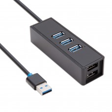 4 Port USB 3.0 Hub with Fast Charging Port - SD-HUB20157
