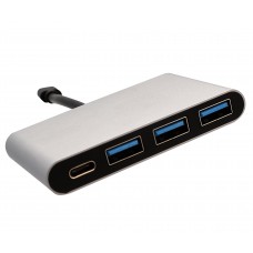 USB 3.1 Type C with Power Delivery and USB 3.1 Gen 1 3 Port Hub - SD-HUB50099