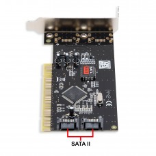 Low Profile 2 Port SATA II PCI Card - SD-LP-SIL2IR
