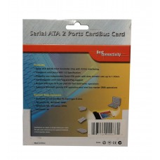 2 Port SATA PCMCIA Card - SD-PCB-SATA