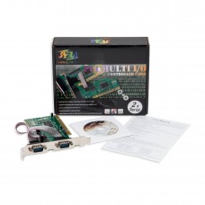 2 Port DB9 Serial PCI 32 Bit Card - SD-PCI-2S