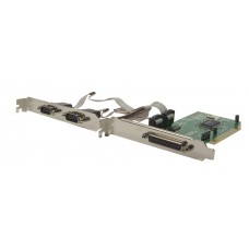 2 Port DB9 Serial and 1 Port DB25 PCI Card - SD-PCI-2S1P