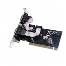 2 Port DB9 RS-232 Serial PCI Card - SD-PCI15039