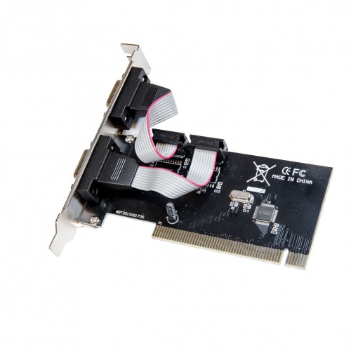 Ports PCI Controller Card Full & Low Profile Brackets SYBA SD-PCI15039 2 Serial WCH351 Chipset RS-232, DB9