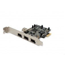 4 Port 1394a Firewire PCI-e x1 Card NEC Chipset - SD-PEX-NEC4F