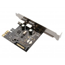 2 Port USB 3.0 PCI-e 2.0 x1 Card - SD-PEX20160