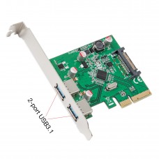 2 Port USB 3.1 Type-A PCI-E 3.0 x4 - SD-PEX20185