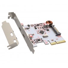 Gen 2 10Gbps USB 3.1 Type-C PCI-E Controller Card - SD-PEX20200