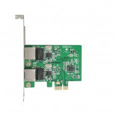 2 Port Gigabit Ethernet PCI-e x1 Network Card - SD-PEX24033