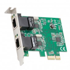 2 Port Gigabit Ethernet PCI-e x1 Network Card - SD-PEX24041