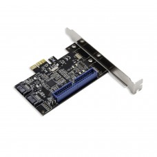1 Port IDE and 2 Port SATA III PCI-e 2.0 x1 RAID Card - SD-PEX40035