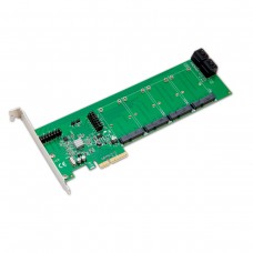 4 Port mSATA PCI-e 2.0 x4 RAID Card - SD-PEX40079