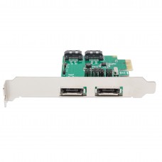 2 Port SATA III RAID PCI-E 2.0 x1 Card - SD-PEX40100