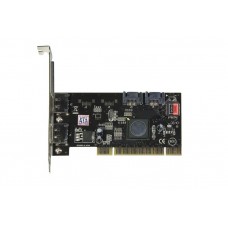 4-port SATA II, PCI; SiliconImage Chipset, (Software RAID) - SD-SATA2-2E2I