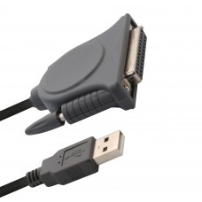 USB 2.0 to Parallel DB25 Port Adapter Cable - SD-USB-DB25