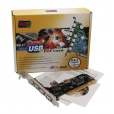 4 Port USB 2.0 PCI Card - SD-VIA-5U
