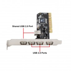 4 Port USB 2.0 PCI Card - SD-VIA-5U