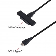 Type-C USB 3.1 to SATA III Controller Adapter for 2.5" Hard Drives - SI-ADA20175