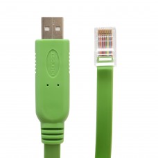 USB 2.0 to RJ45 (RS232) Cisco Console Cable FTDI 1.8M - SI-ADA24048