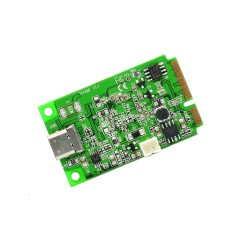 Mini PCI-Express 2.0 to USB 3.1 Type-C Gen 2 card, ASM1142 Chipset - SI-MPE20214