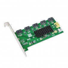 PCI Mount 5 Port SATA II Port Multiplier Card - SI-PCI40074
